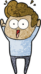 cartoon man