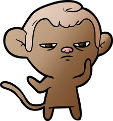 cartoon monkey