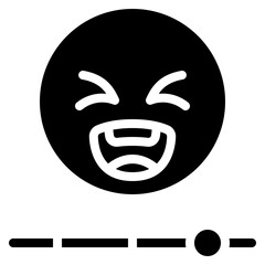 Emoji Rating Slider Icon