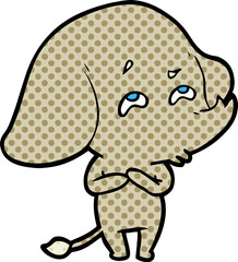 cartoon elephant remembering