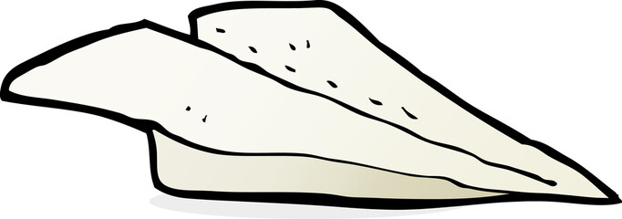 cartoon paper airplane