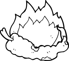 cartoon hot chili pepper