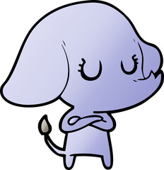 cute cartoon elephant