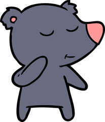bear cartoon chraracter