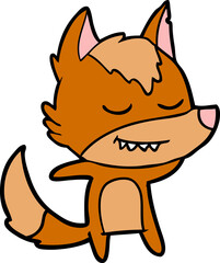 fox cartoon character