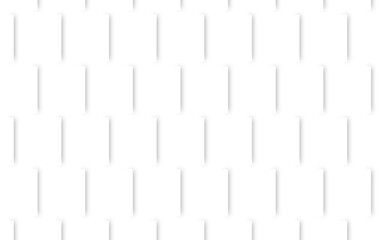 Naklejka premium Shadow brick abstract 3D effect wall patter background, half white color