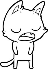 talking cat cartoon