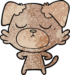 cute cartoon dog