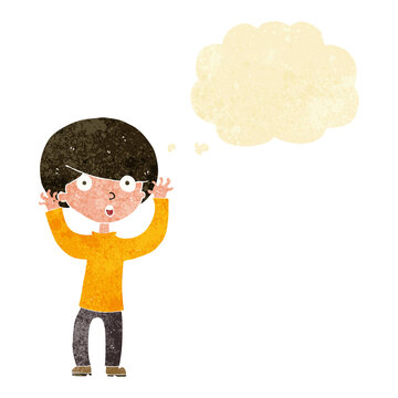 recommend clip art: cartoon startled boy with thought bubble