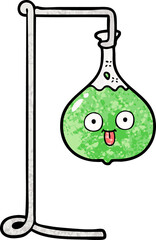 cartoon science experiment