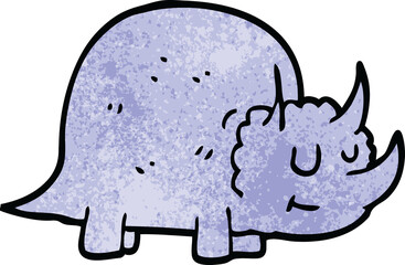 cartoon doodle prehistoric dinosaur