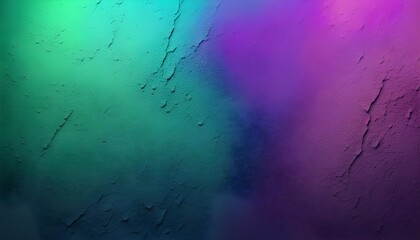 Purple blue green abstract background. Gradient, Toned colorful concrete wall texture.