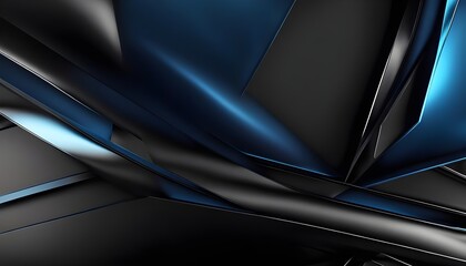 Black blue abstract modern background for design, blue black background.
