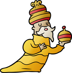 one of three wise men cartoon