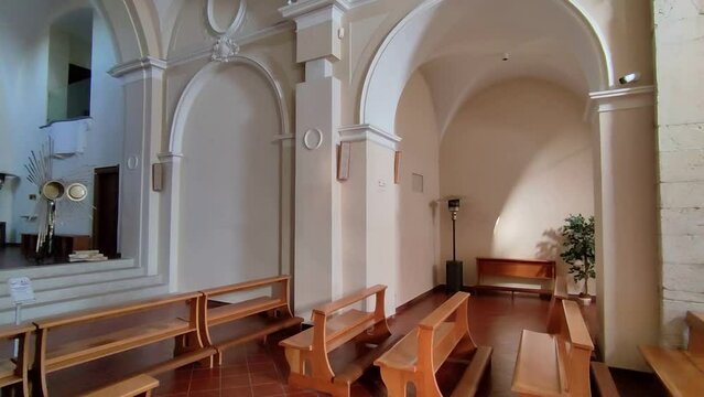 Campobasso - Interno della Chiesa di San Giorgio