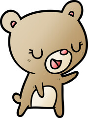 Obraz premium cartoon bear