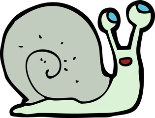 cartoon snail