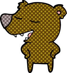 cartoon bear