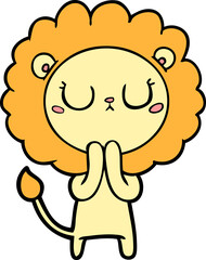 cartoon lion