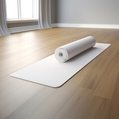 Mockup Yoga mat, Roll, Sports event equipment