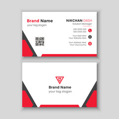 simple & clean business card design mock up