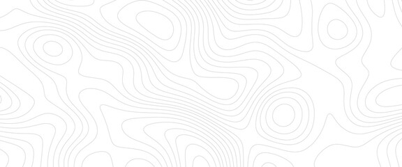Background with wave lines Topographic map. Abstract lines background. Contour maps. Vector illustration, Topo contour map on white background, Topographic contour lines.