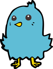 cartoon bird