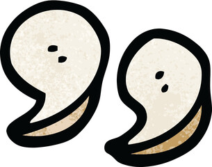 cartoon doodle quotation marks