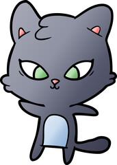 cute cartoon cat
