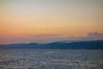 Fototapeta premium Sunset at the Venice Beach Fishing Pier in Los Angeles, CA