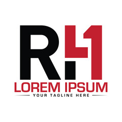 RH Logo Design Creative Logo Design