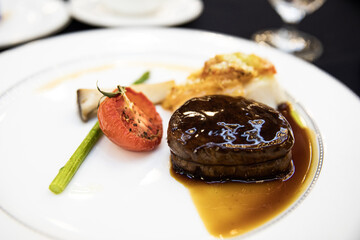 A lean, light, delicious and nutritious brown beef steak.