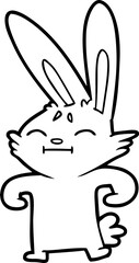 cartoon rabbit