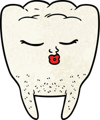 cartoon tooth
