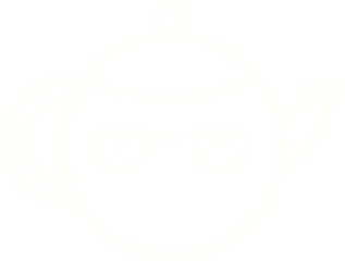 Teapot Chalk Drawing