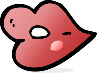 cartoon lips