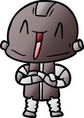cartoon robot