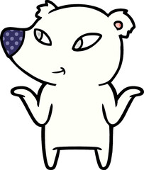 polar bear cartoon