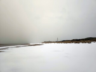 Winterlicher Strand in Jütland