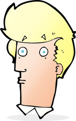 cartoon surprised expression