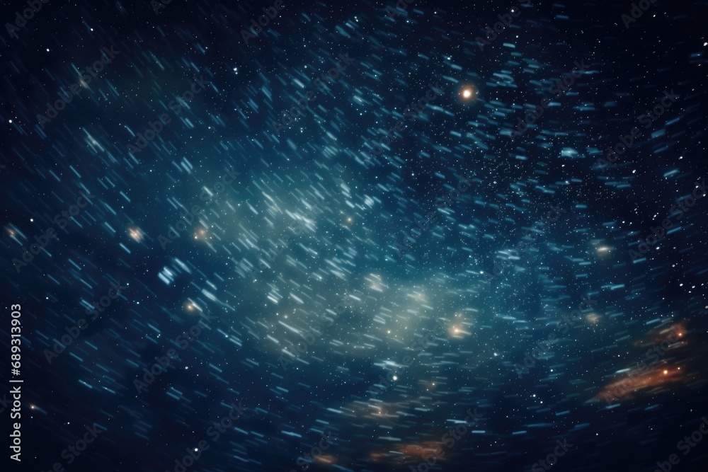 Poster a beautiful night sky filled with numerous twinkling stars. perfect for adding a touch of wonder and