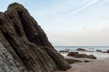 Grandes piedras Candás Playa de la palmera Asturias mar cantábrico surf, concejo de carreño Costa central ASturiana