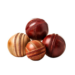 Group of balls of different games isolated on transparent background, various balls, sports shop, clipping path, png file,
