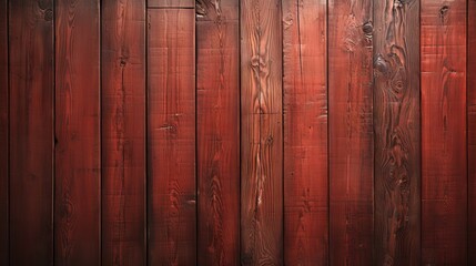 Red wooden structure, copy space background, template