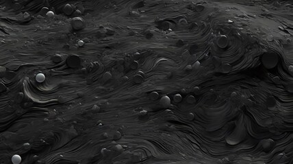 Texture,Step into Midnight Magic: Explore the Enchanting Beauty of Midnight Echoes – A Captivating Black Abstract Background with Dark Rock Textures, Panoramic Moonlit Views, and Ethereal Elegance! - obrazy, fototapety, plakaty
