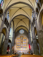 Fototapeta premium iglesia de san lorenzo gijón