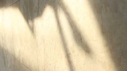 Granite Surface Wall Lit by Sunlight