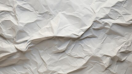 A close-up shot of a piece of crumpled paper, with its creases and folds forming a textured landscape.