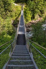 Hängebrücke über die Breitach