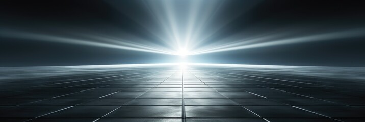 abstract futuristic background with light rays and space for your own text